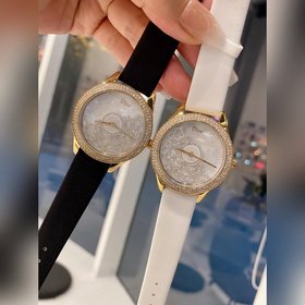 Женские часы Dior  Импортный кварцевый механизм  Сталь 316L Ди