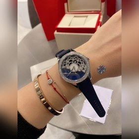 Женские часы Dior  Импортный кварцевый механизм Сталь 316L Диа