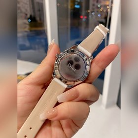 Женские часы Dior  Импортный кварцевый механизм Сталь 316L Диа