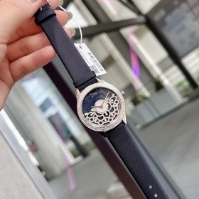 Женские часы Dior  Импортный кварцевый механизм  Сталь 316L Ди