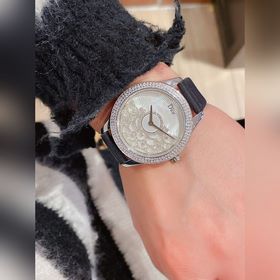 Женские часы Dior  Импортный кварцевый механизм  Сталь 316L Ди