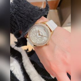 Женские часы Dior  Импортный кварцевый механизм  Сталь 316L Ди