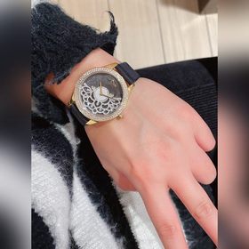 Женские часы Dior  Импортный кварцевый механизм  Сталь 316L Ди
