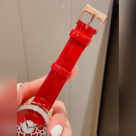 Женские часы Dior  Импортный кварцевый механизм  Сталь 316L Ди