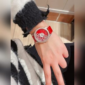 Женские часы Dior  Импортный кварцевый механизм  Сталь 316L Ди