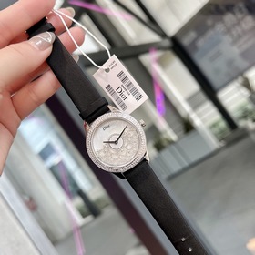 Женские часы Dior  Импортный кварцевый механизм  Сталь 316L Ди