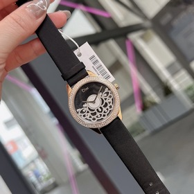 Женские часы Dior  Импортный кварцевый механизм  Сталь 316L Ди