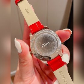 Женские часы Dior  Импортный кварцевый механизм  Сталь 316L Ди