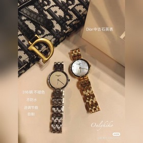 Dior Диор модные часы для женщин Размер циферблата 28 мм, не слиш