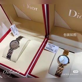 Dior Диор модные часы для женщин Размер циферблата 28 мм, не слиш