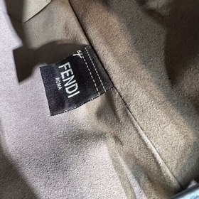 Мини-сумка FENDI Sunshine Светло-голубой С тисненым логотипом FE*