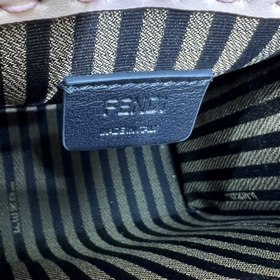 Мини-сумка FENDI Sunshine, светло-розовый с тисненым логотипом F