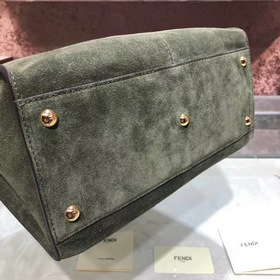 FENDI Мягкая сумка Peekaboo из матовой кожи С плечевым ремнем Раз