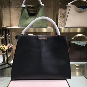 Сумка FENDI peekaboo Мягкая телячья кожа в сочетании с FF Просто