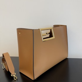 FENDI Way, большая сумка цвета карамельного Сумка через плечо Изг