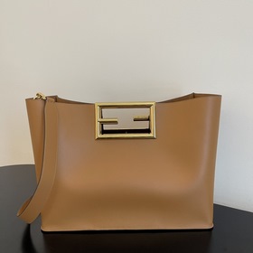 FENDI Way, большая сумка цвета карамельного Сумка через плечо Изг