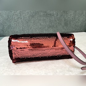 Fendi первая пайетка Ретро сумка через плечо Блестящие пайетки F