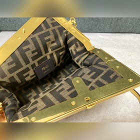 Fendi первая пайетка Ретро сумка через плечо Блестящие пайетки F