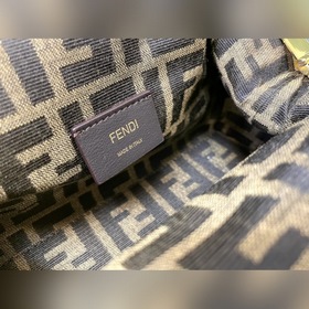 Fendi первая пайетка Ретро сумка через плечо Блестящие пайетки F