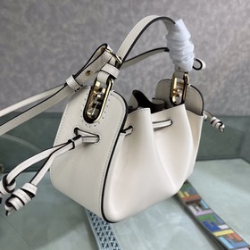 FENDI POMODORIN0 Белая мини-сумка Модель S509 POMODORIN0 Белая м