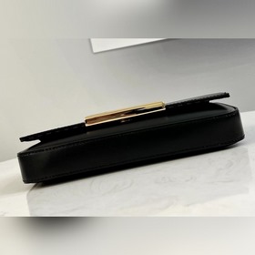 FENDI Геометрическая мини-сумка Черный Изготовлена из телячьей ко