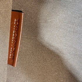 FENDI Средняя сумка-тоут из бежевого полотна Sunshine С тисненым