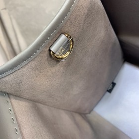 FENDI Большая сумка для покупок Sunshine, серая Изготовлена из им