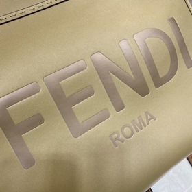 FENDI Большая сумка для покупок Sunshine зеленая Изготовлена из и
