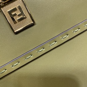FENDI Большая сумка для покупок Sunshine зеленая Изготовлена из и