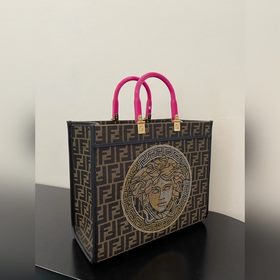 Серия FENDAC E Средняя сумка Sunshine Классический элемент Medusa