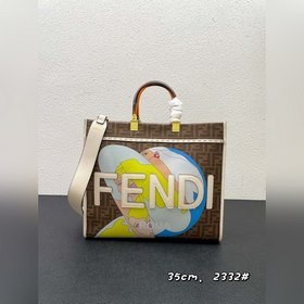 FENDI Художественная иллюстрация модной сумкиз весенне-летней кол