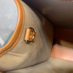 FENDI Большая сумка для покупок Sunshine Коричневый Двойные ручки