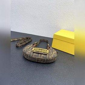 Fendi Cookie мини-сумка в форме полумесяца, модель： 2321# Изготов