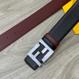 FENDl Fendi Двусторонняя кожа теленка с FF-застежкой с палладиевы