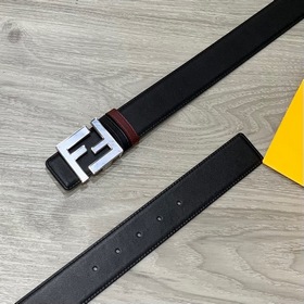 FENDl Fendi Двусторонняя кожа теленка с FF-застежкой с палладиевы