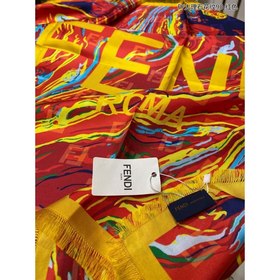 FENDI FF мраморный узор 90 шелковый платок 100% шелк, ручная рабо
