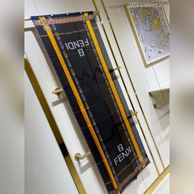 FENDI Длинный шарф с цепочкой FF  100% шелк высшего качества От