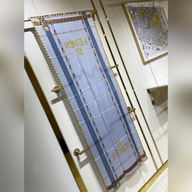 FENDI Длинный шарф с цепочкой FF  100% шелк высшего качества От