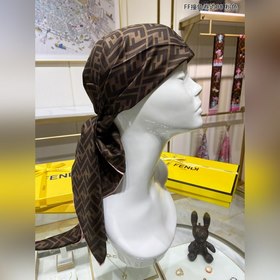 FENDI FF контрастный рулон 90 100% шелк высшего качества Изготов