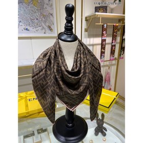 FENDI FF контрастный рулон 90 100% шелк высшего качества Изготов