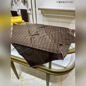 FENDI FF контрастный рулон 90 100% шелк высшего качества Изготов