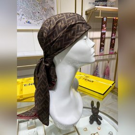 FENDI FF контрастный рулон 90 100% шелк высшего качества Изготов