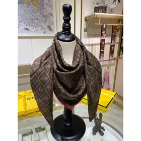 FENDI FF контрастный рулон 90 100% шелк высшего качества Изготов