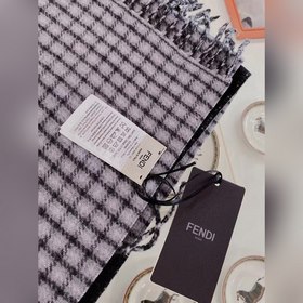 Fendi Двусторонняя шарф-хомут для мужчин и женщин из кашемира и ш