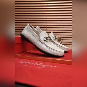 Ferragamo/Феррагамо Мужские туфли для отдыха Слипоны Оригинальны