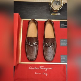 Ferragamo/Феррагамо Мужские повседневные туфли Слипоны Оригиналь