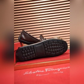 Ferragamo/Феррагамо Мужские повседневные туфли Слипоны Оригиналь