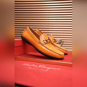 Ferragamo/Феррагамо Мужские туфли для отдыха Слипоны Оригинальны