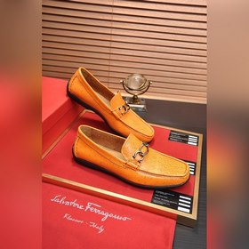 Ferragamo/Феррагамо Мужские туфли для отдыха Слипоны Оригинальны