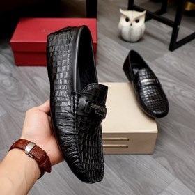Ferragamo Новые туфли-ботинки черного цвета Импортная кожаная пов